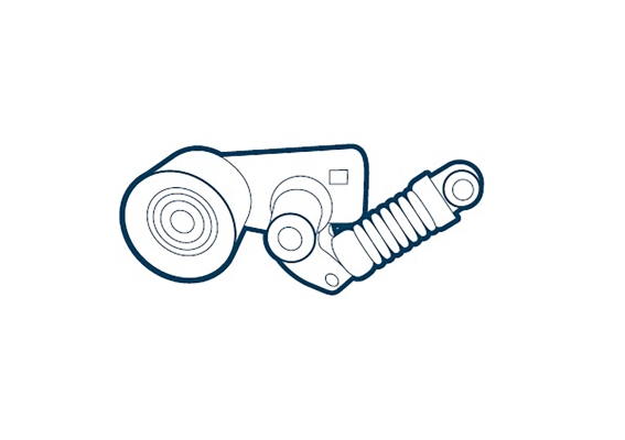 Intinzator curea, curea distributie 02 2050 200001 OE Germany